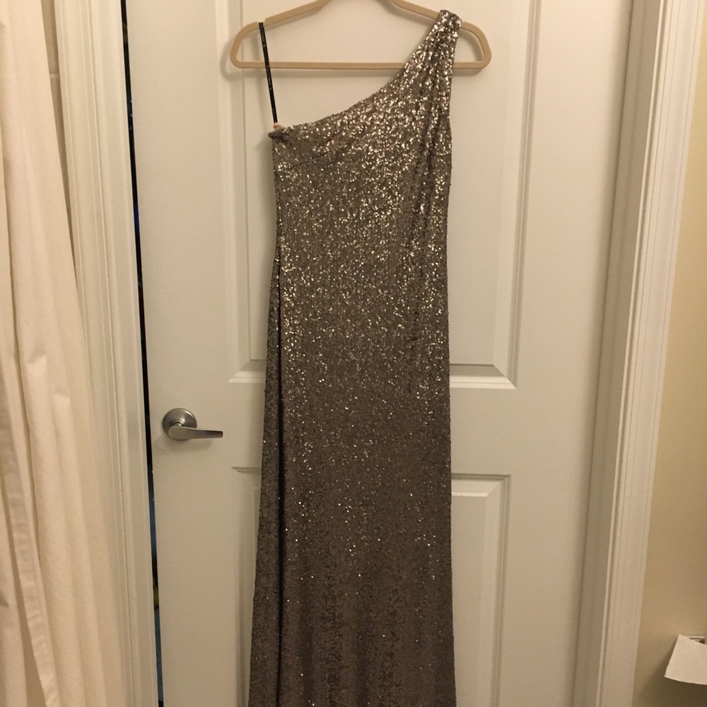 Sorella Vita One Shoulder Sequin Bridesmaid Dress